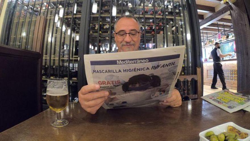 Bonet, presidente de Aquiprensa: &quot;El periódico no puede tener el mismo trato que una servilleta&quot;