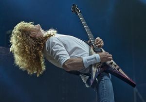 Festival Sonisphere. Concert del grup britànic Megadeth.