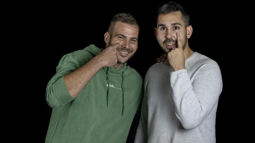 Rafa e Iván, componentes del proyecto humorístico Lo que me faltaba por ver