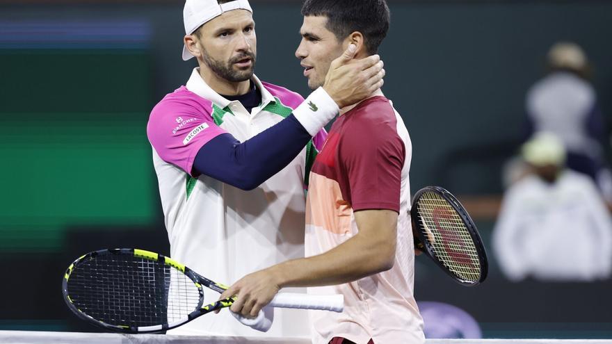 Alcaraz debutará en Indian Wells ante el hombre que pudo cambiar su suerte en Wimbledon