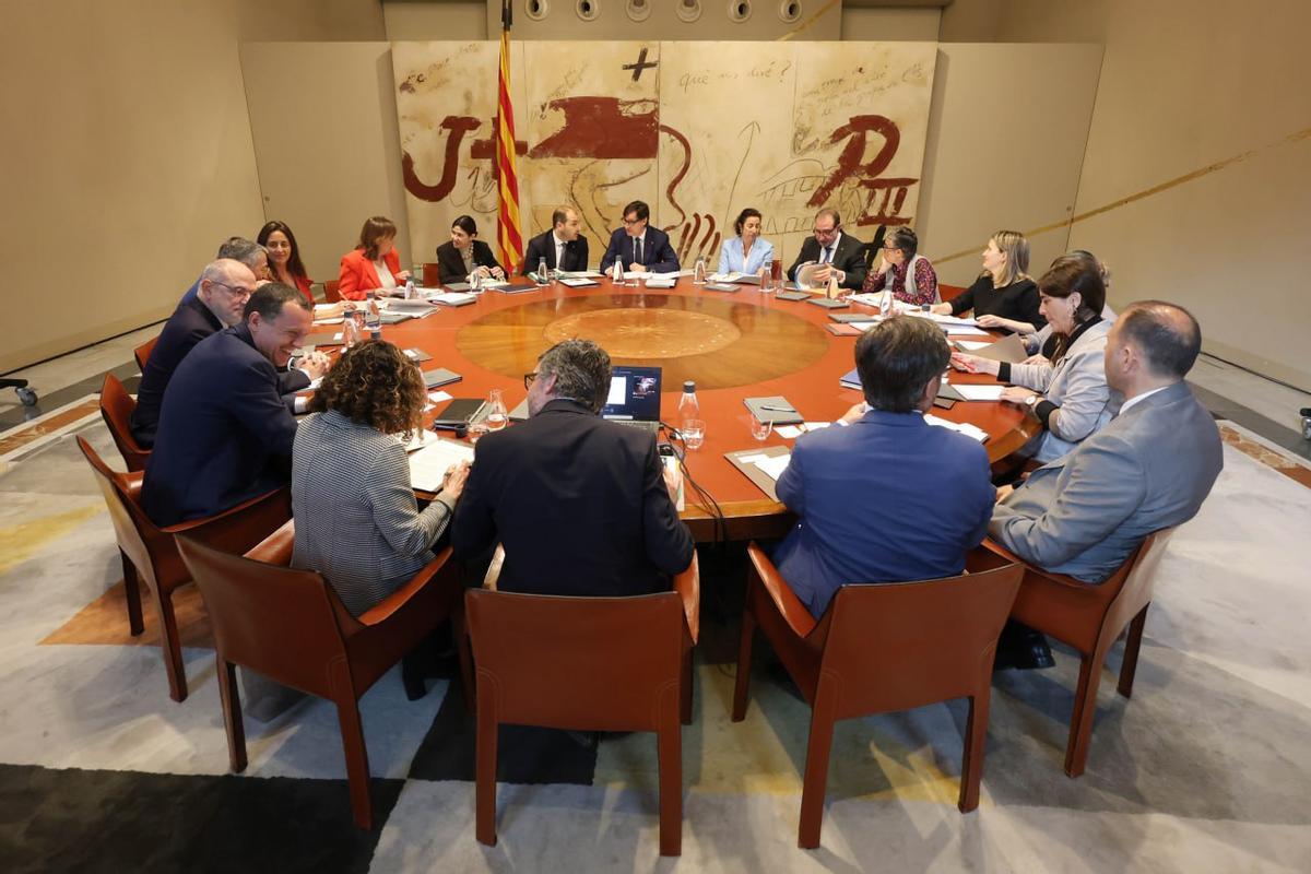 El Govern de la Generalitat, reunido este martes El Govern de la Generalitat, reunido este martes