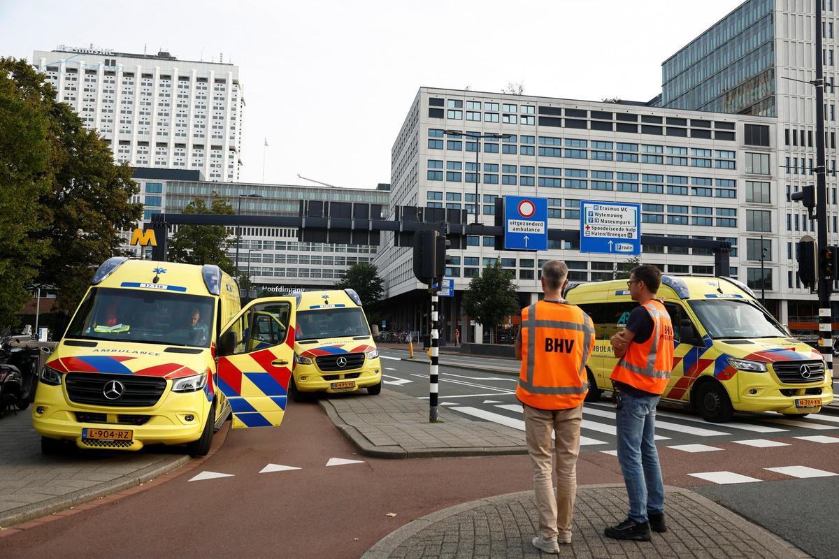 Diversos morts en un tiroteig a l’hospital universitari de Rotterdam