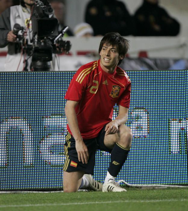 David Silva, leyenda de La Roja