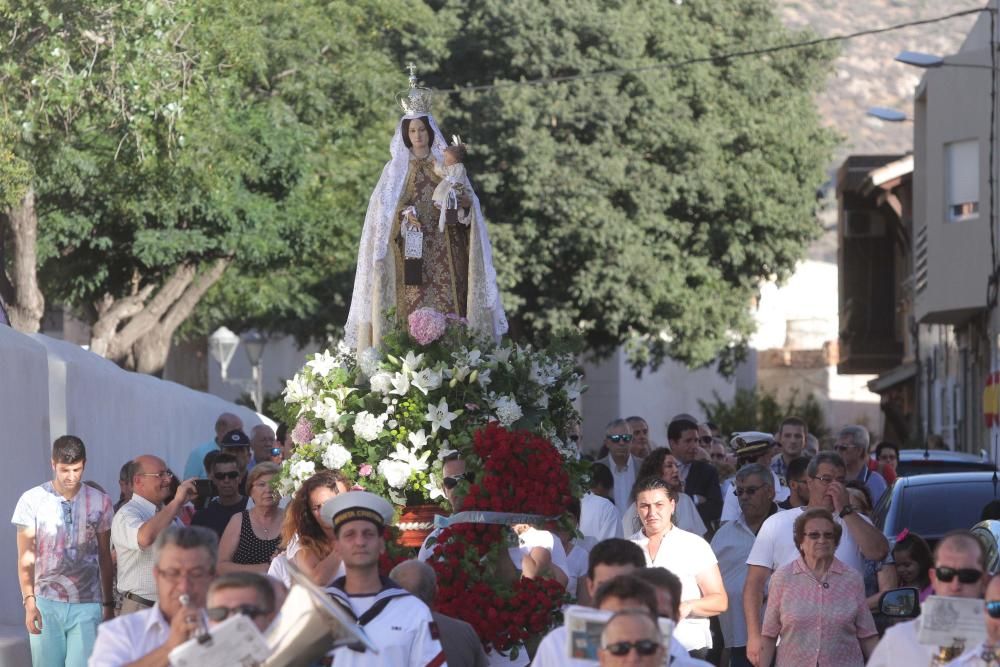Procesión marítima de la Virgen del Carmen en Cartagena