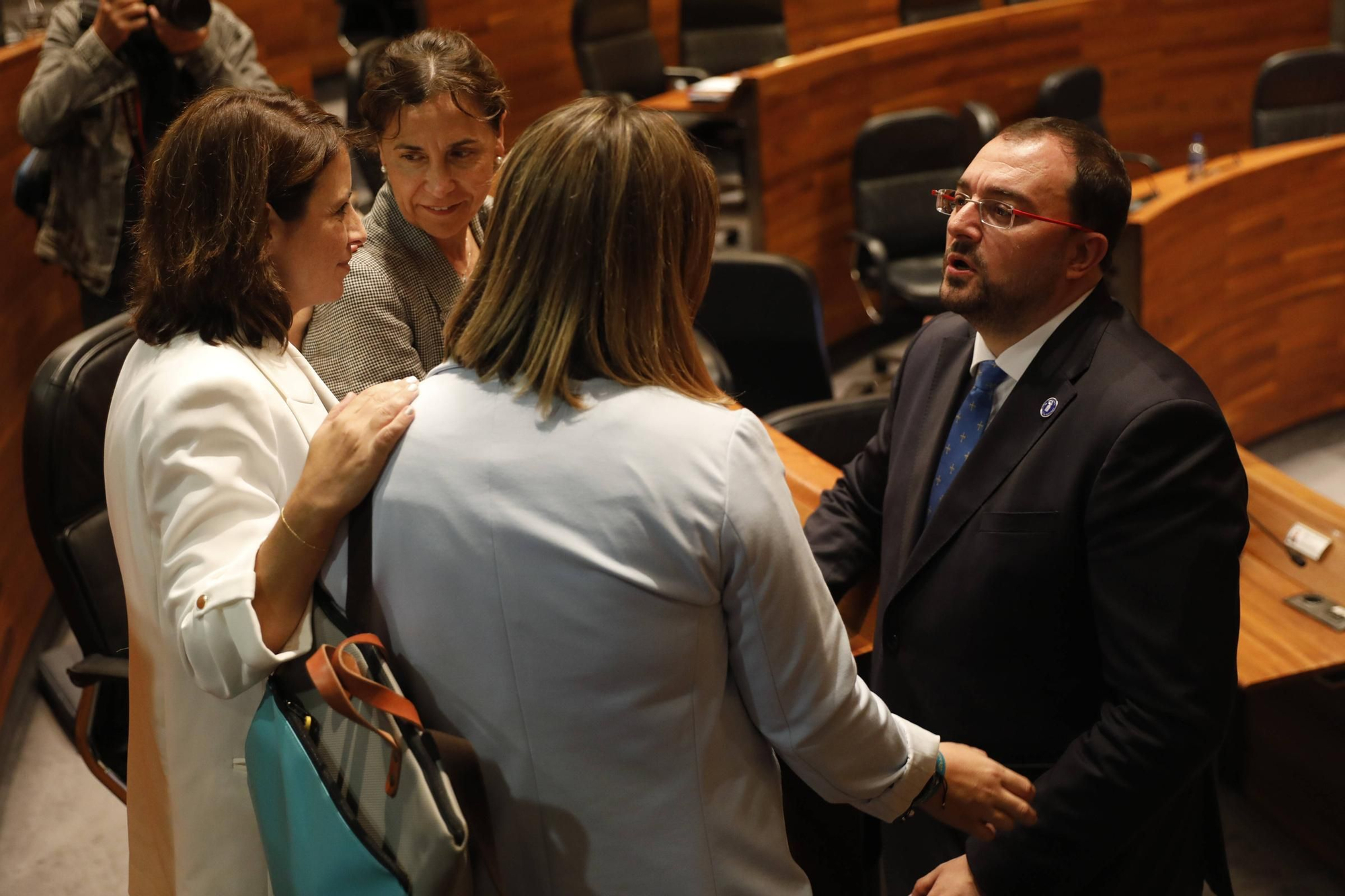 Adrián Barbón, investido presidente del Principado de Asturias