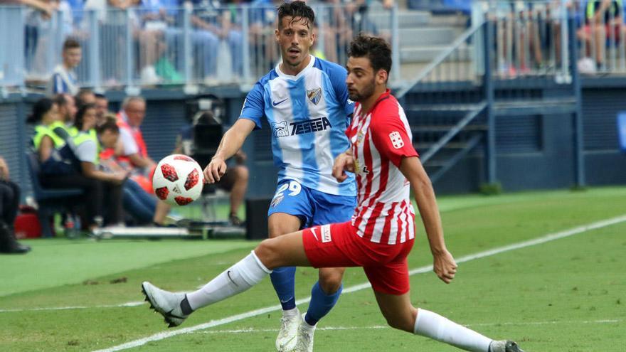 Iván Rodríguez jugó en Copa del Rey contra el Almería.