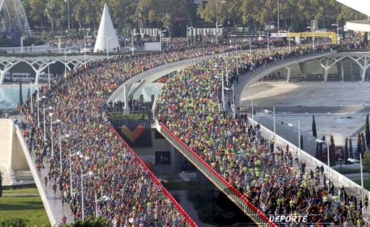 Las mejores imágenes del Maratón Valencia Trinidad Alfonso 2015