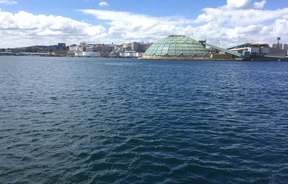 Paseo en lancha por la bahía de A Coruña