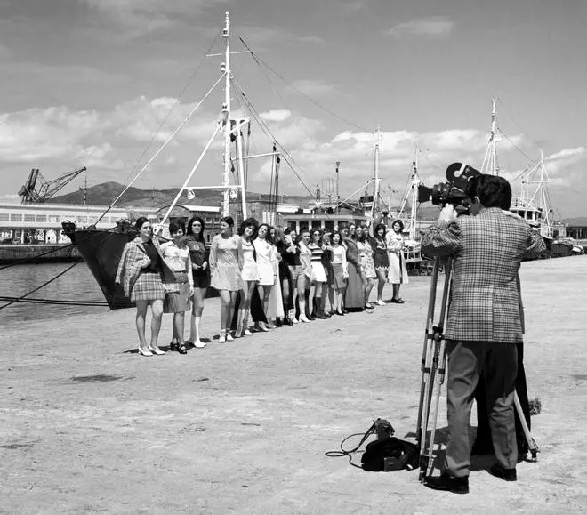 El certamen Maja de España 1971 celebrado en Vigo, en imágenes