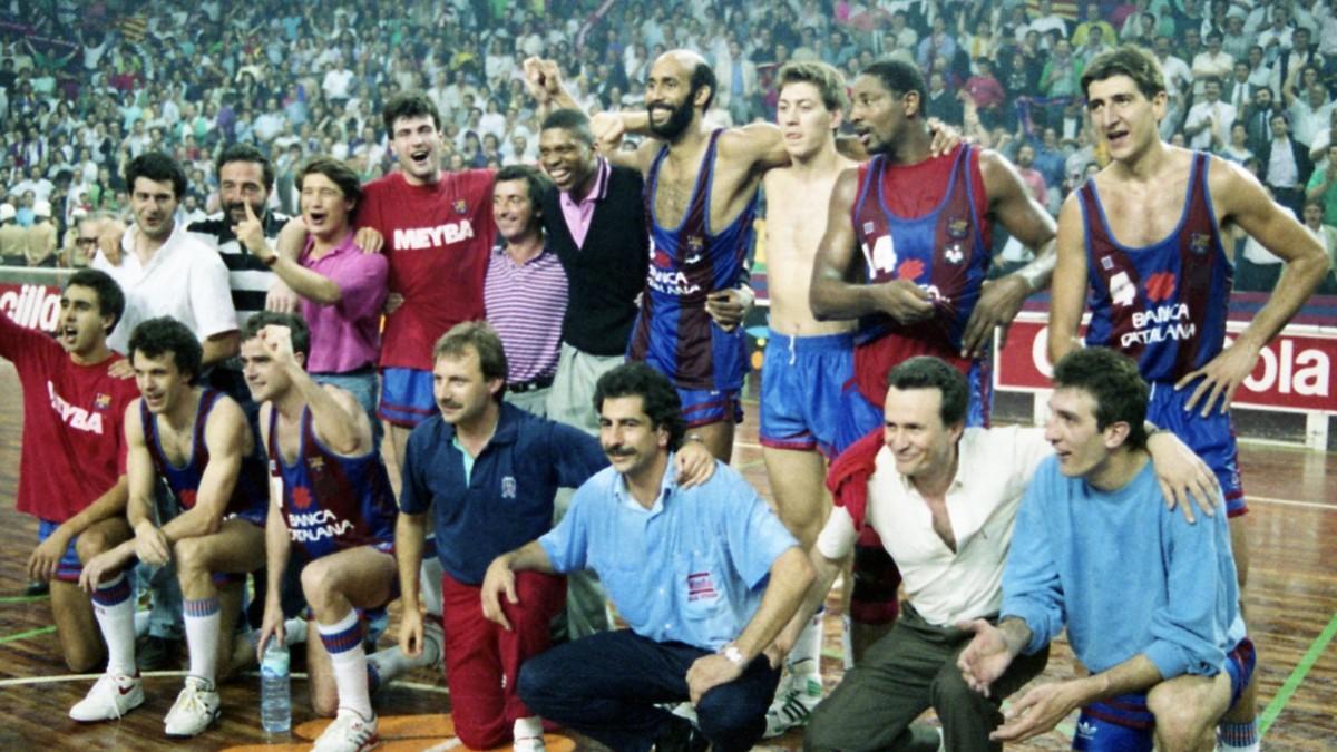Waiters ganó la Liga con el Barça en la temporada 1988-89