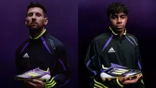 Lamine Yamal y Leo Messi, grandes protagonistas de las nuevas botas de Adidas