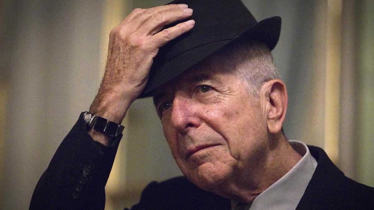 Leonard Cohen, durante una visita a París.