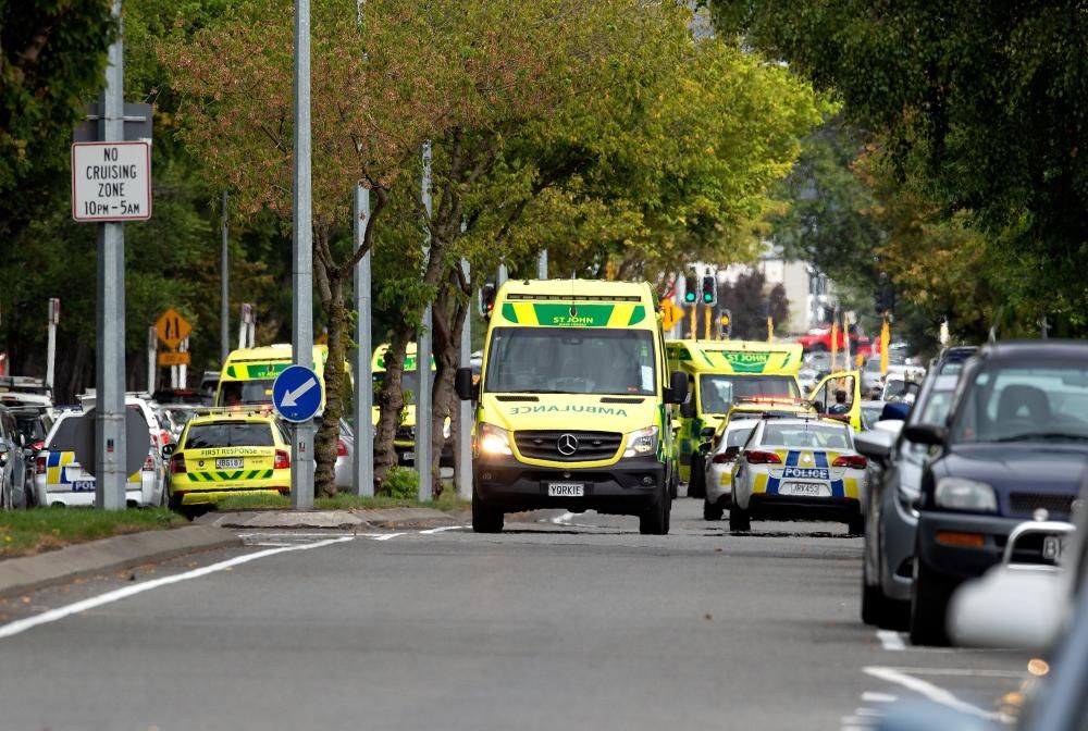 Las imágenes de los ataques en las mezquitas de Christchurch