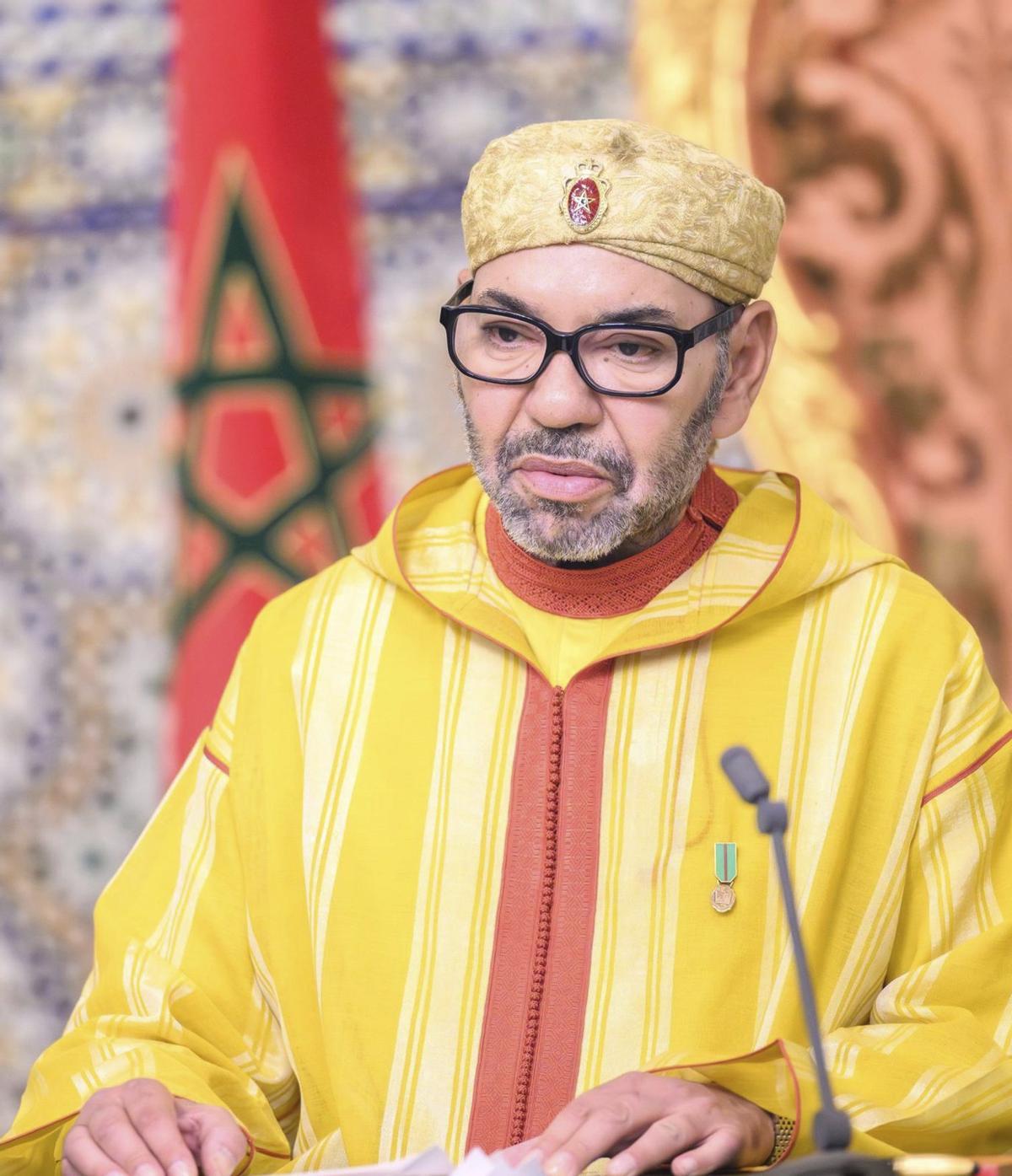 El rei del Marroc, Mohamed VI, en una imatge de l’octubre. | AGÈNCIA MARROQUINA DE NOTÍCIES MAP / EFE