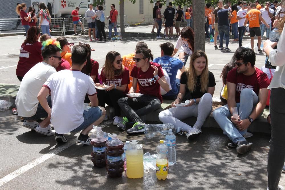 Fiesta del agua en la UPCT