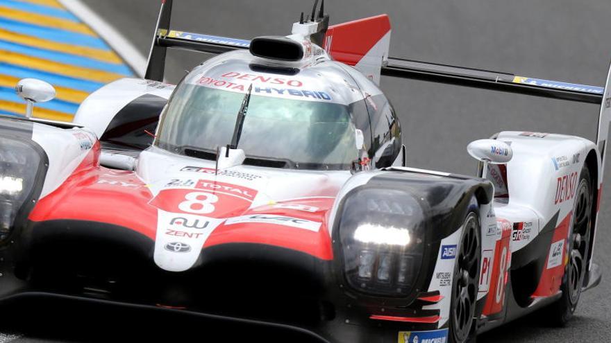 Una fotografía de archivo del Toyota de Fernando Alonso.