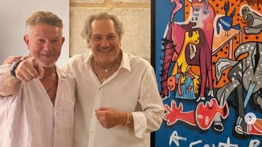 Alejandro Sanz se entrega a la cocina mallorquina en Palma