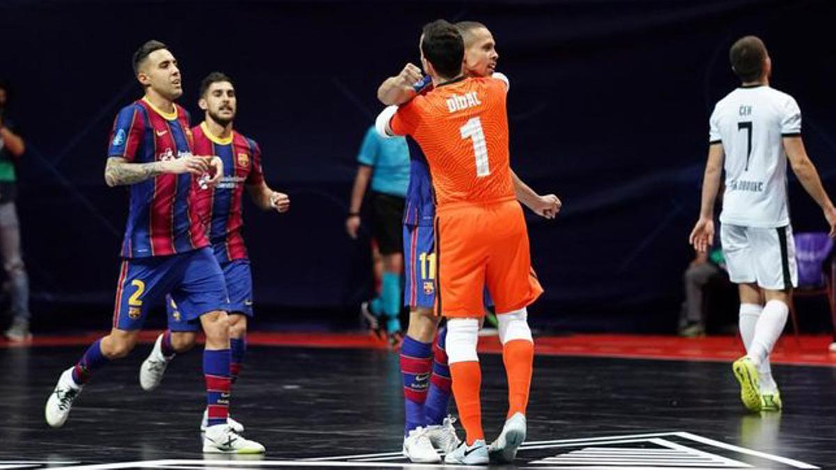 El Barça derrotó al Dobovec en cuartos en la pasada Champions