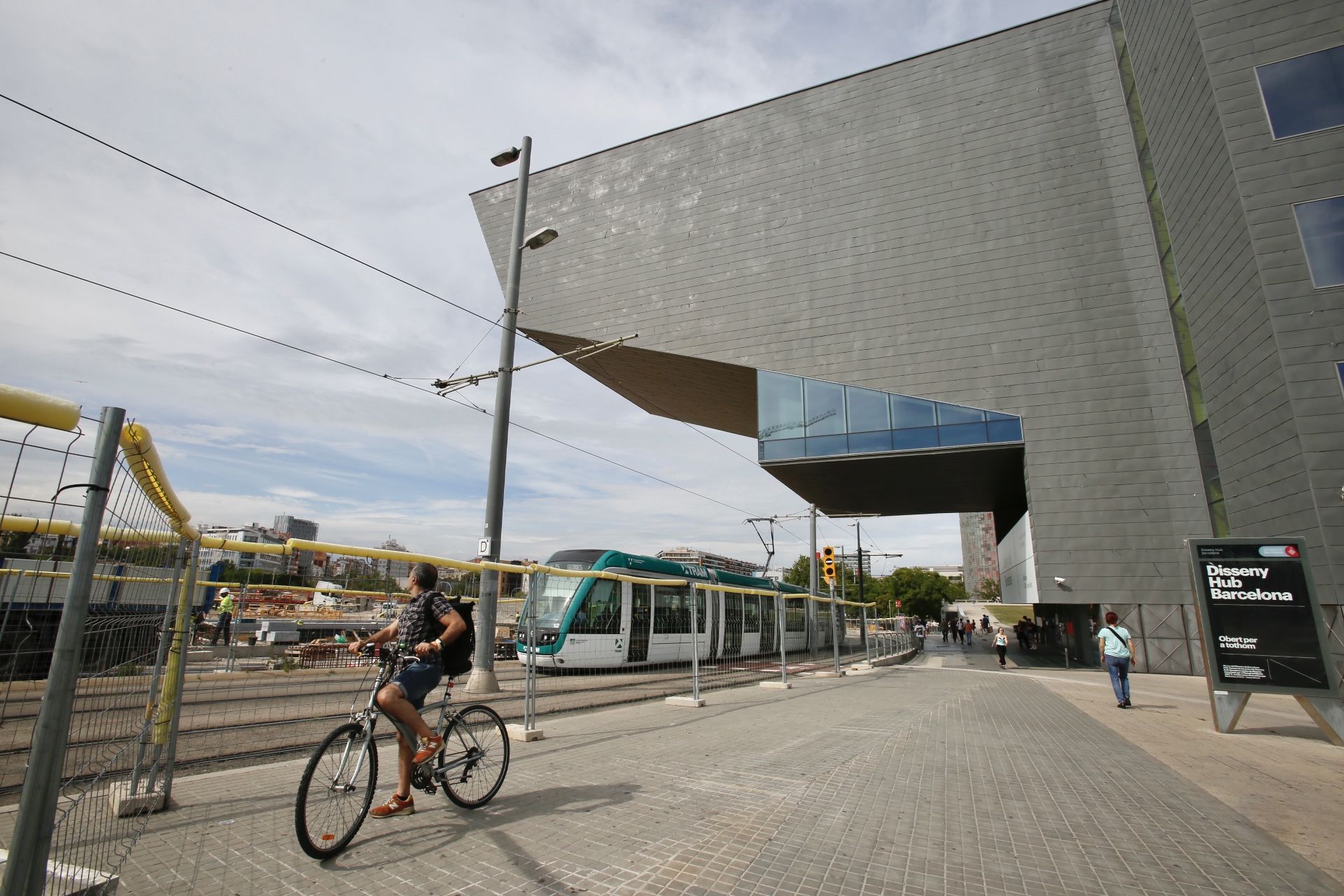 El Museu del Disseny de Barcelona, en una imagen de archivo.