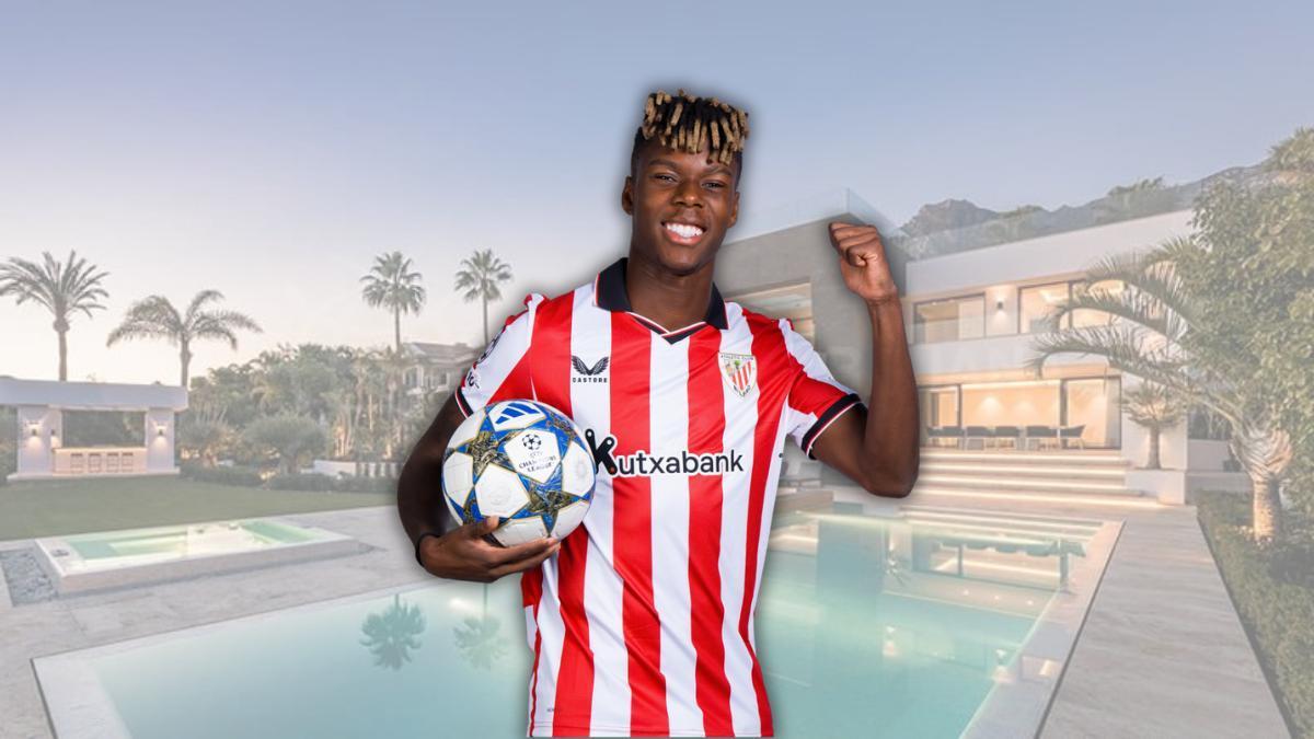 Nico Williams se compra una casa en una exclusiva zona de la Costa del Sol.