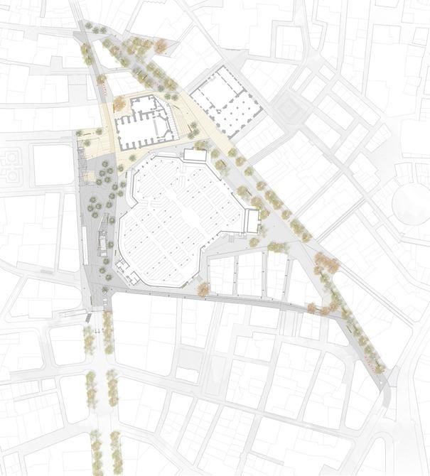 Así será la reurbanización del entorno de la Lonja y el Mercat Central