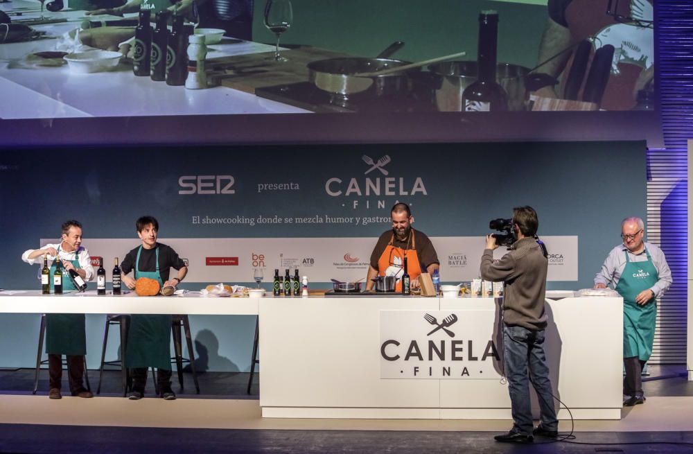 ‘Canela fina’, a pleno aforo en Palma con el humor como plato fuerte