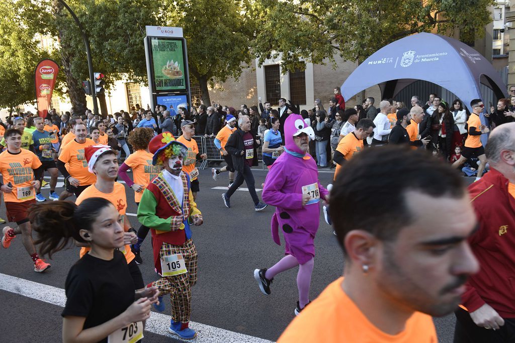 La San Silvestre 2025 en Murcia, en fotografías