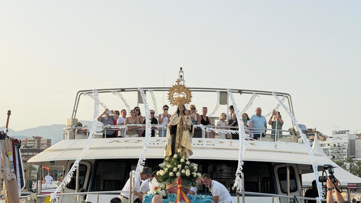 Así ha sido la procesión de la Virgen del Carmen en Benidorm