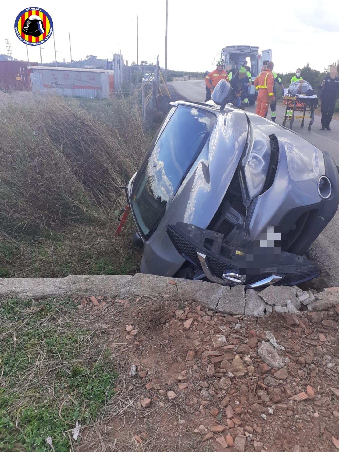 Accidente de tráfico en Puzol