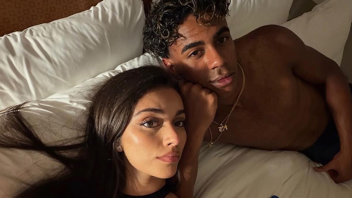 La 'influencer' Inés García, novia de Lamine Yamal
