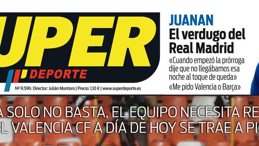 Esta es la portada de SUPER de este viernes