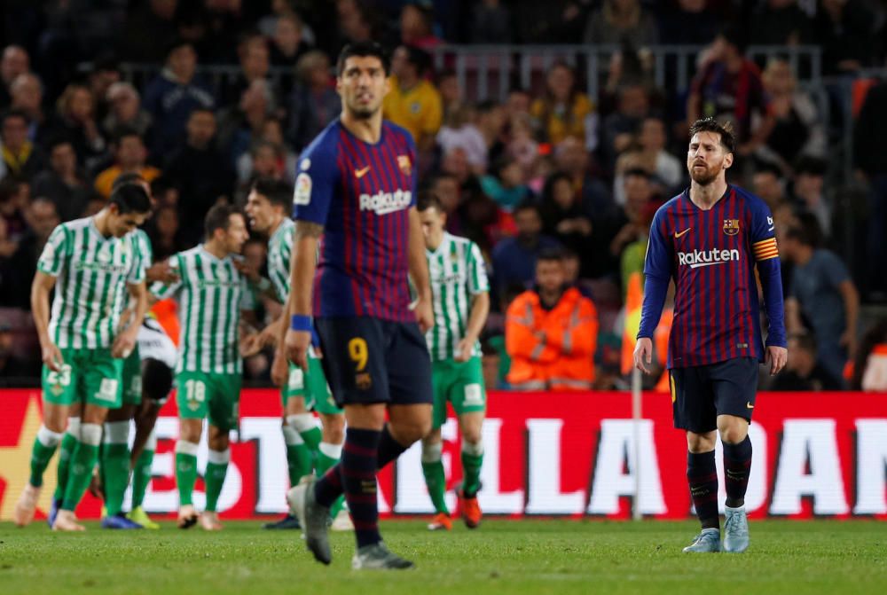 Les imatges del Barça - Betis