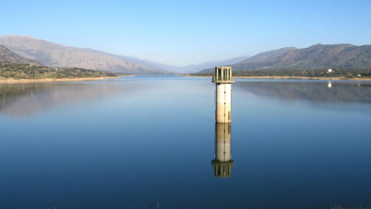 Una imagen del embalse del Jerte, en el valle del mismo nombre, en la provincia de Cáceres.