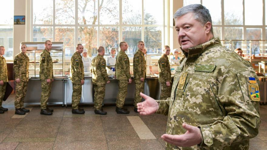 El presidente ucraniano, Petró Poroshenko.