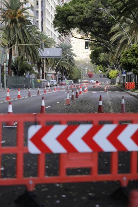 Cortes de carriles para facilitar paseos