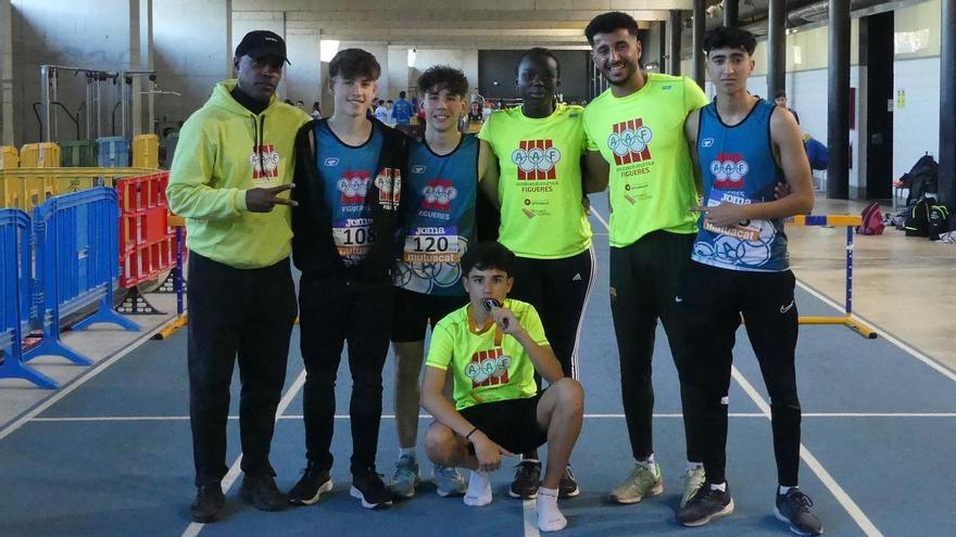 Triple podi de l’AA Figueres en el Campionat de Catalunya sub-16