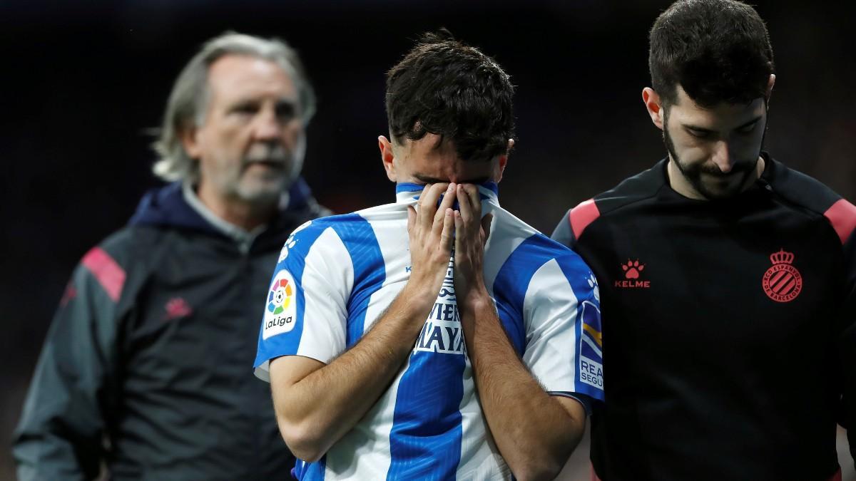 Morlanes en el día del derbi contra el Barça