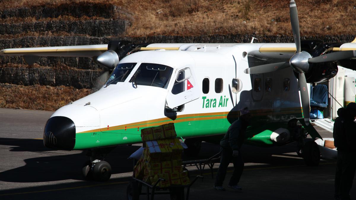 Avión de la compañía Tara Air, en una imagen de archivo.