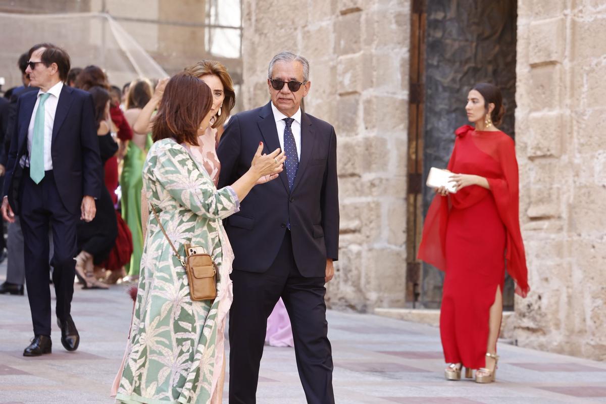 Todos los invitados a la boda de Paty, la hija de Quique Sánchez Flores, con el abogado Javier Millet