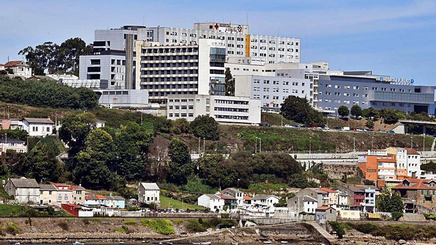 Vista de As Xubias desde Santa Cristina.   | // VÍCTOR ECHAVE