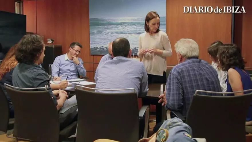 Los candidatos al Consell de Ibiza debaten sus propuestas en el Club Diario