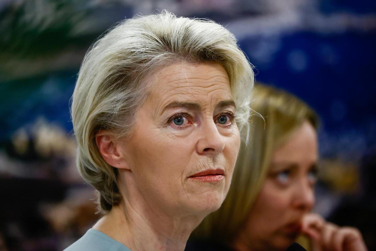 Von der Leyen visita Lampedusa invitada por Meloni