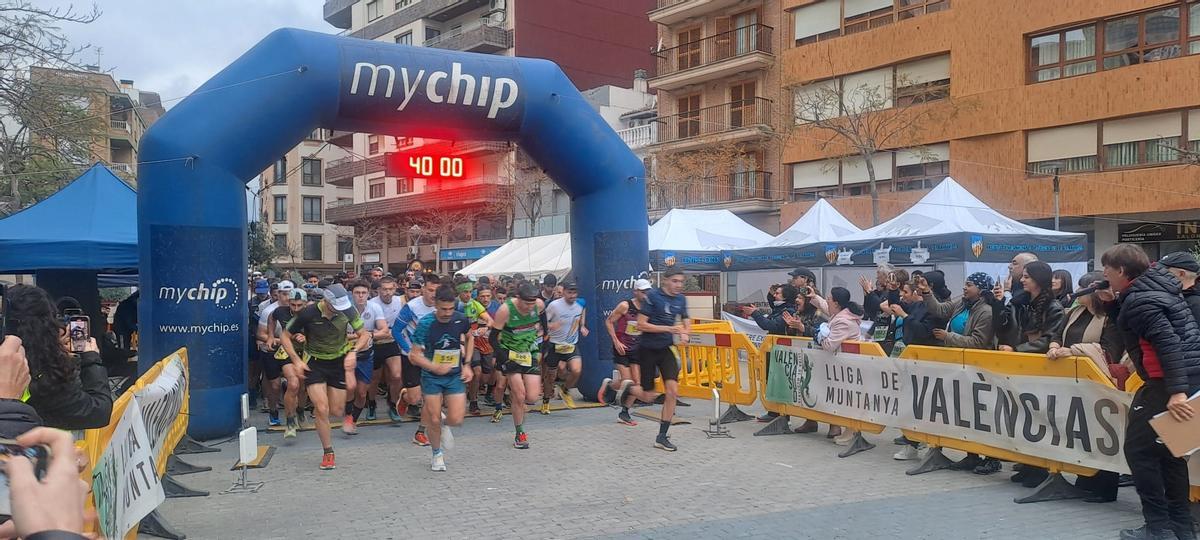 La salida de una de las pruebas