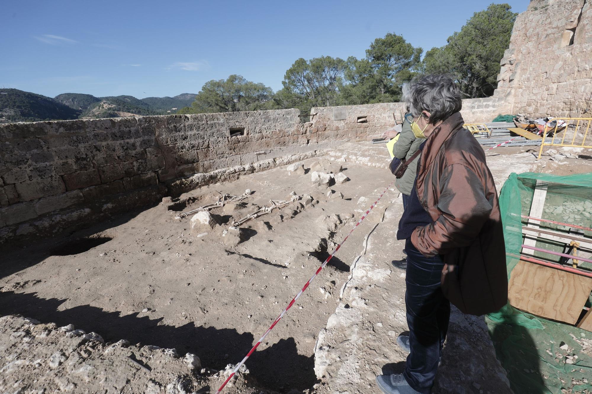 Hallan dos cuerpos de la guerra de Independencia en unas obras en Palma