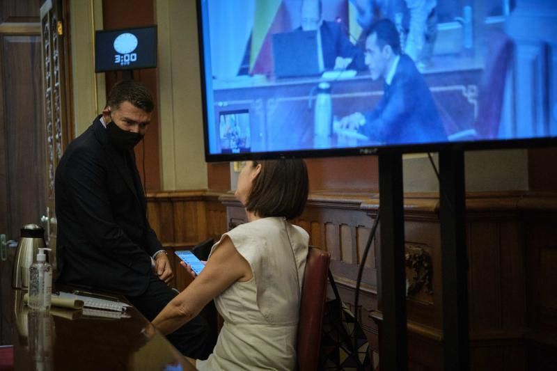 Pleno Sesión Ordinaria + Extraordinario Ayuntamiento de Santa Cruz de Tenerife  | 29/05/2020 | Fotógrafo: Andrés Gutiérrez Taberne