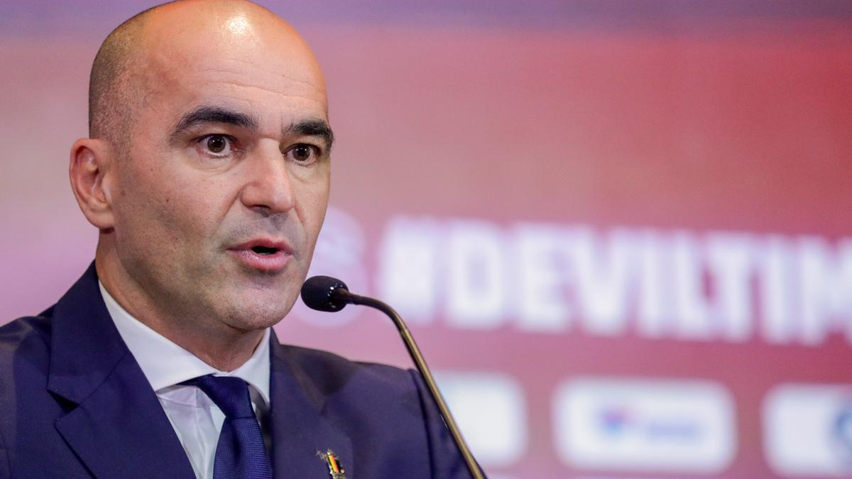 Belgian soccer NT head coach announces World Cup squad Robert Martínez, el seleccionador de Bélgica.