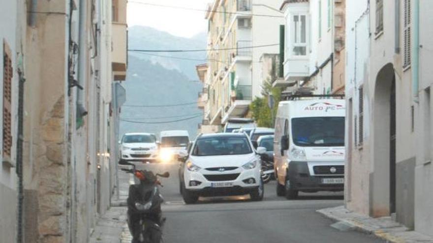 Imagen de la calle Sant Antoni, una de las afectadas.