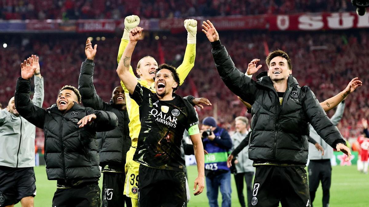 Champions League, semifinales: Bayern - PSG, en imágenes