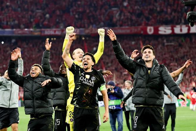 Champions League, semifinales: Bayern - PSG, en imágenes