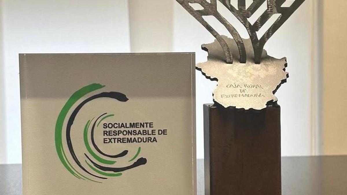 Distintivo de Empresa Socialmente Responsable de Extremadura.